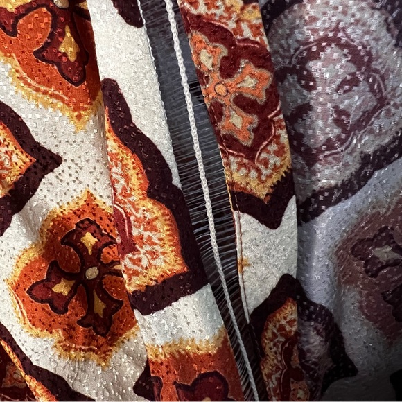 Nocturne | Tie front crop top. Long sleeved. Size M/L. Bohemian. EUC - Picture 10 of 11